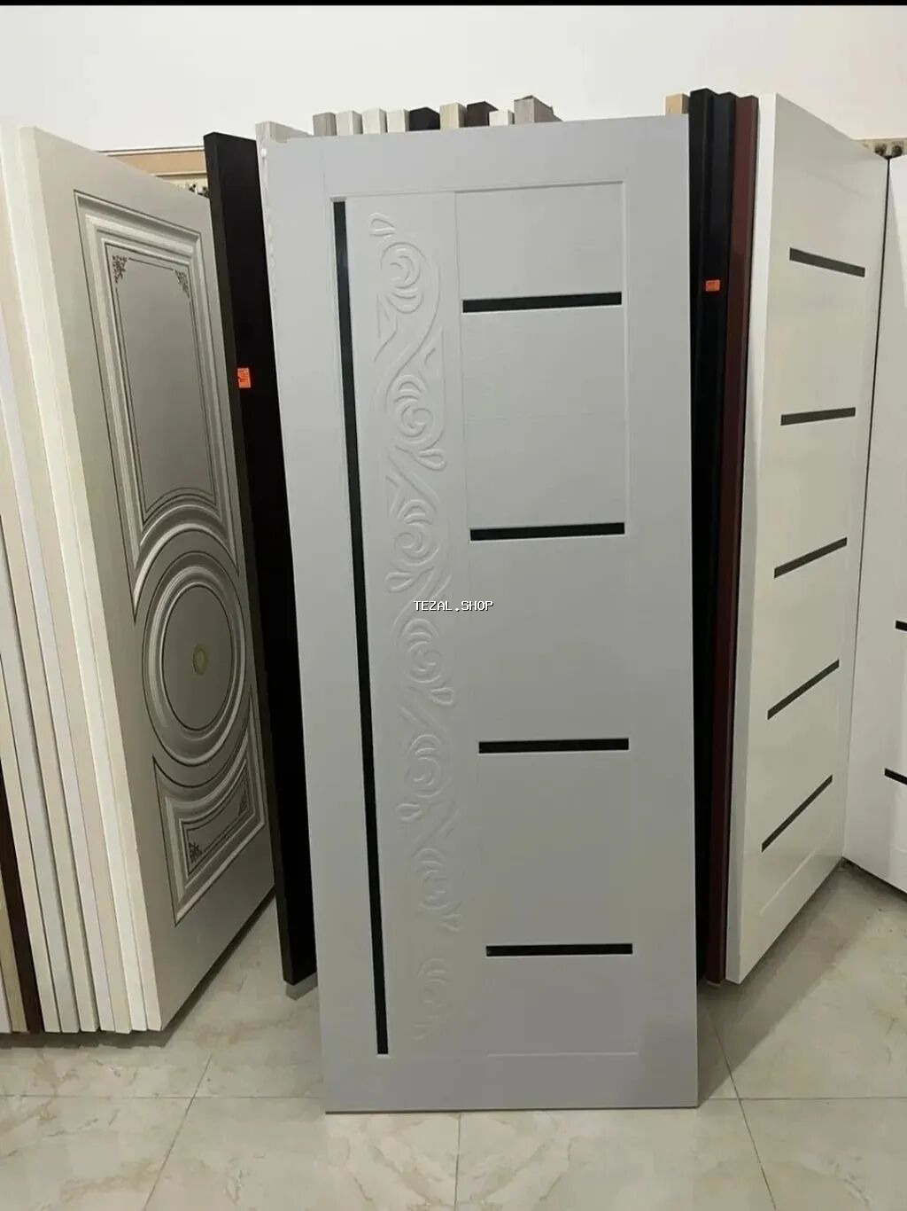 Qonaq otağı üçün Yeni Otaq qapısı 90x205 sm Naliçnik ilə, Zəmanətli, Ödənişli quraşdırma, Pulsuz çatdırılma - şəkil 4