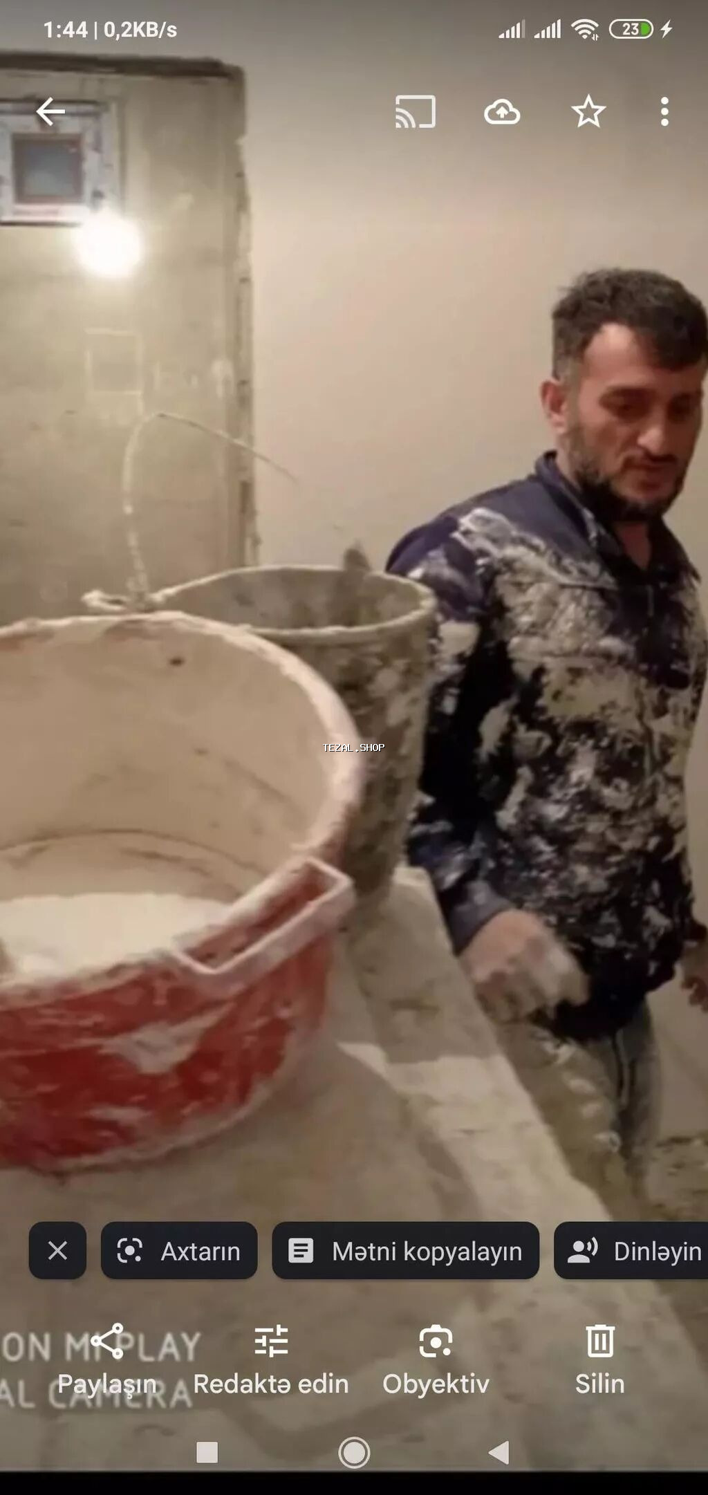 Malyar Aboy ustasi cəld və səliqəli şəkildə iş görülür 2 neferik