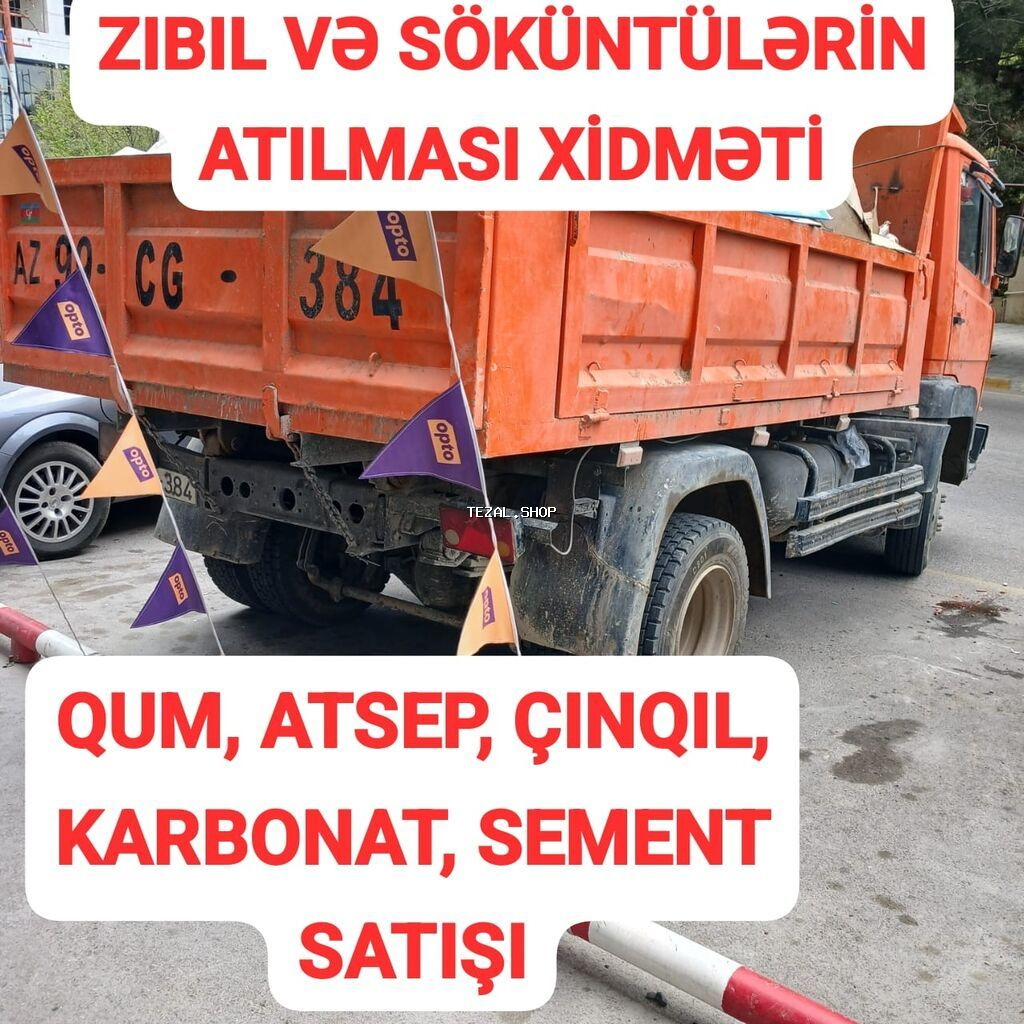 Xidmət: Təmir və söküntü tullantılarının daşınması - 7/24 fəaliyyət - şəkil 5