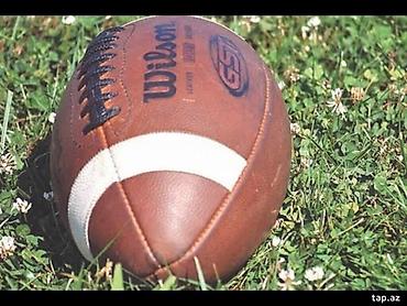 Amerikan futbol topuTəsvir : Amerikan futbol topu (ya da futbol topu) - şəkil 3