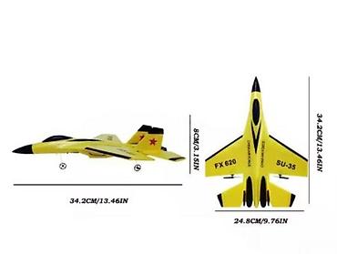 Pultlu təyyarə "SU-35 fx620 (Sarı) 056T21"Pultlu Təyyarə SU-35 fx620 - şəkil 4