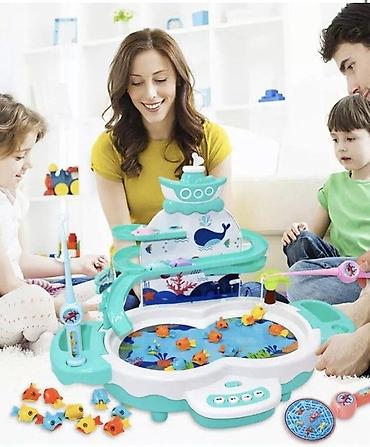 Elektron öyrədici və musiqili balıq tutma oyunu (Yaşıl) 011T07Elektron - şəkil 2