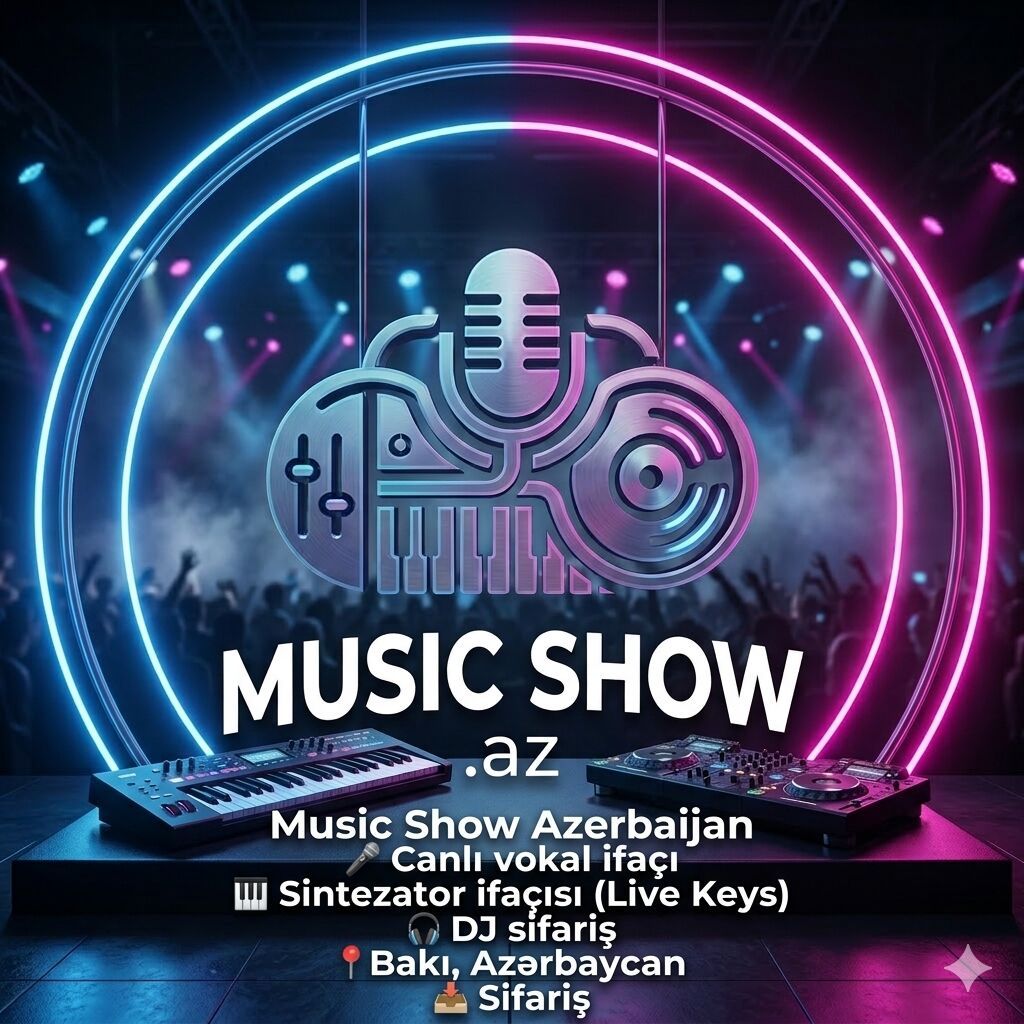 Music Show Azerbaijan – Canlı musiqi və DJ xidməti Xidmətlər: - Canlı