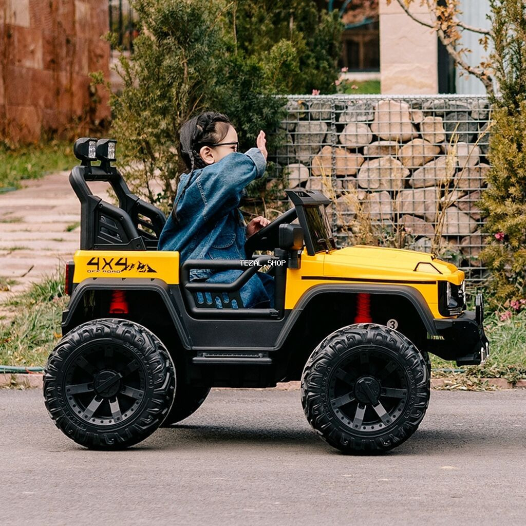 Uşaq üçün elektrikli off-road jeep tipli maşın Xüsusiyyətlər: - Güclü - şəkil 2
