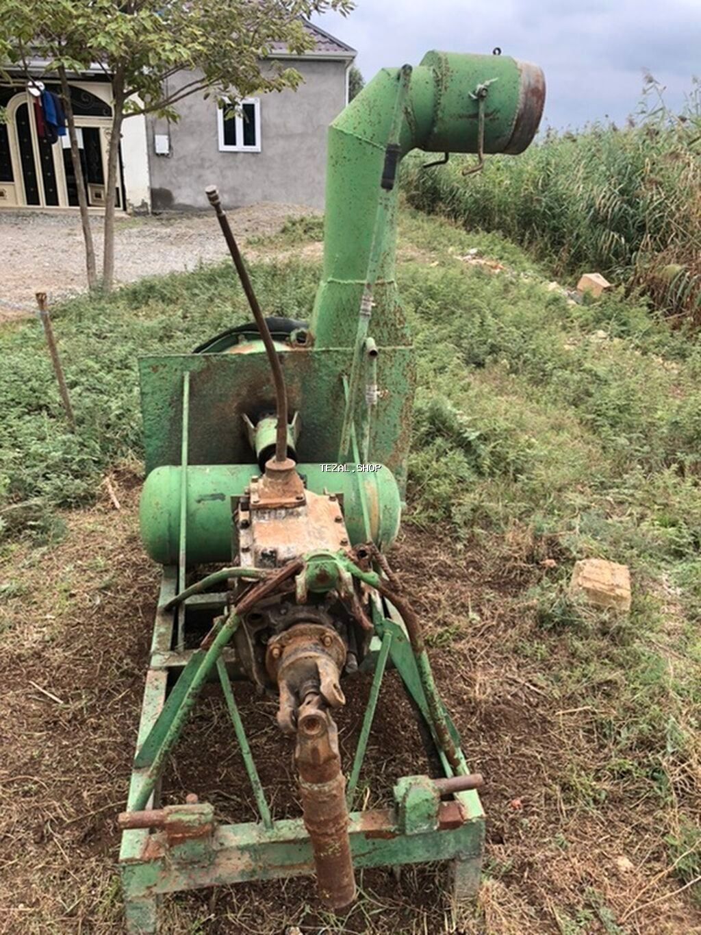 Hazır işlək su nasosu kanallardan su çəkimini təmin edir kənd - şəkil 4