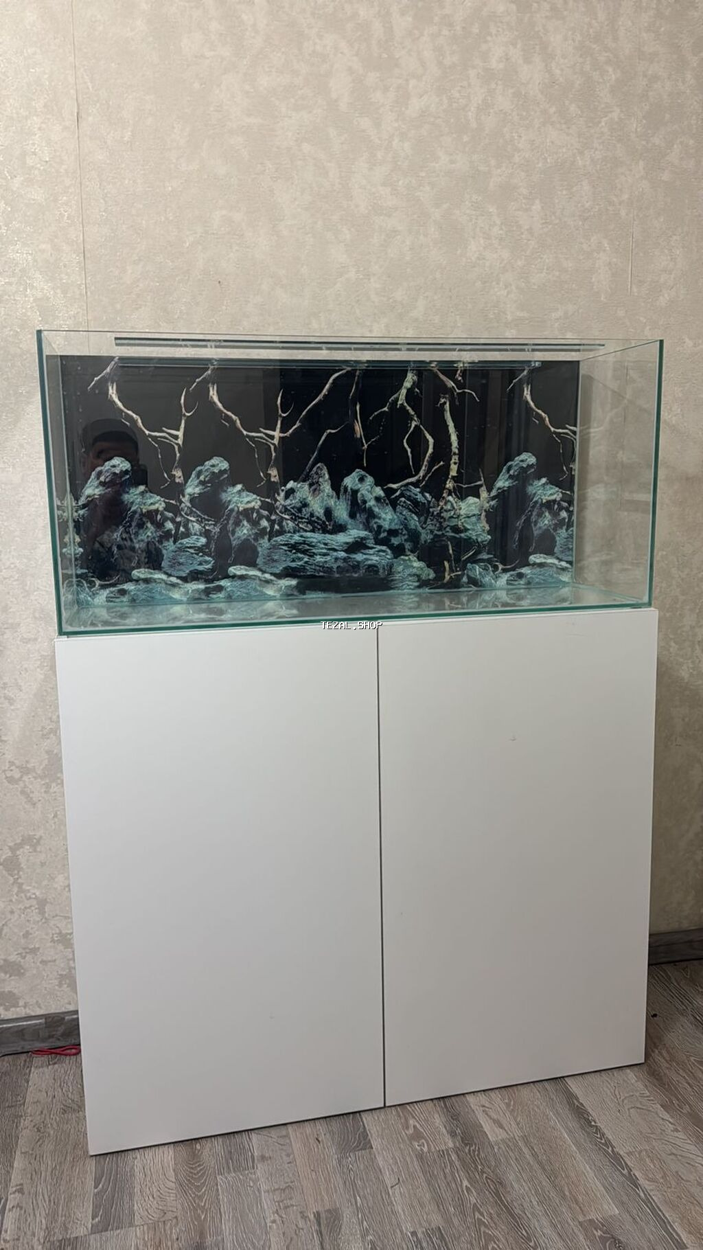Akvarium-şkaf, Boş, 135 l, Ünvandan götürmə, Ödənişli çatdırılma, Rayonlara çatdırılma