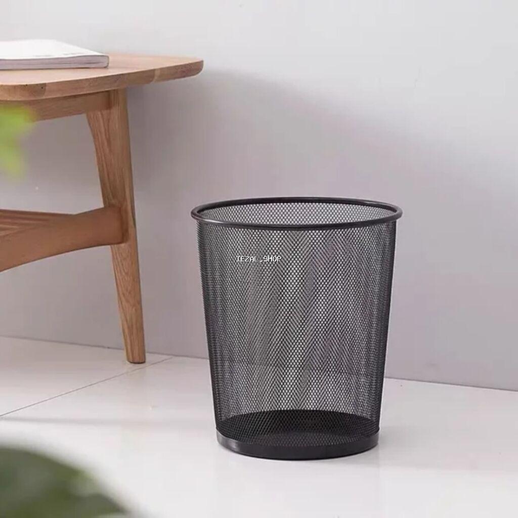 Ofis Üçün Metal Setka Zibil Qabı – Yüngül, Estetik və Davamlı --- - şəkil 5