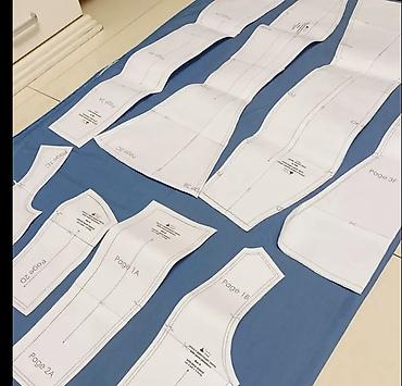 Dərzilər və dərziliyə yeni başlayanlar eçün hazıt geyim eskizləri.sixə - şəkil 2