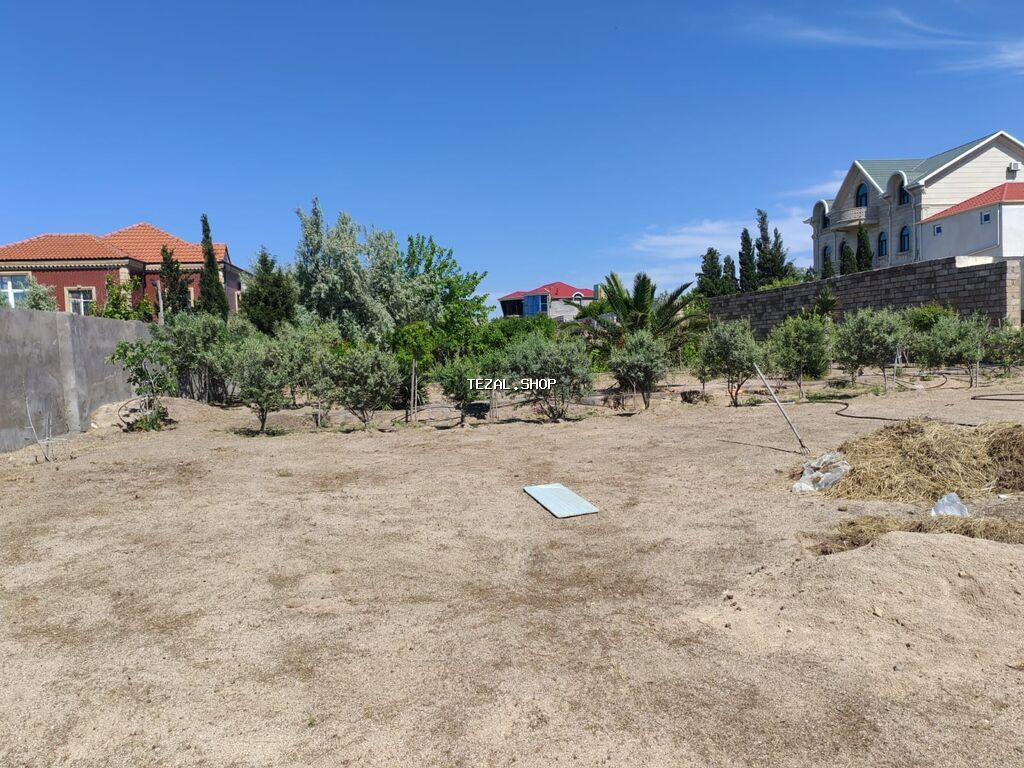 Pírşağida kohne hamamin arxasinda,dənize panaramasi olan bag - şəkil 2