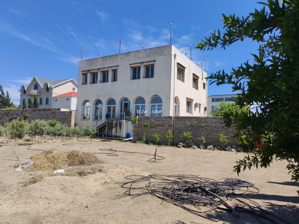 Pírşağida kohne hamamin arxasinda,dənize panaramasi olan bag - şəkil 4