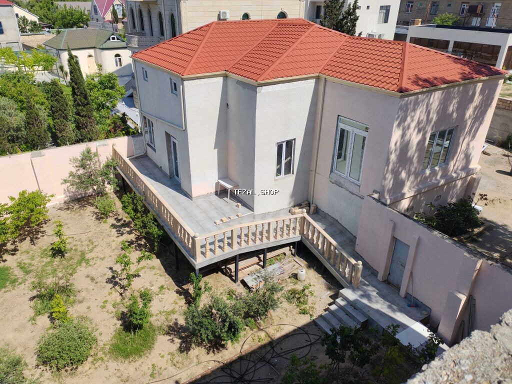 Pírşağida kohne hamamin arxasinda,dənize panaramasi olan bag - şəkil 5