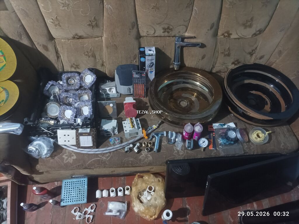 Malyar-təmir və santexnika-elektrik üçün qarışıq ləvazimat dəsti