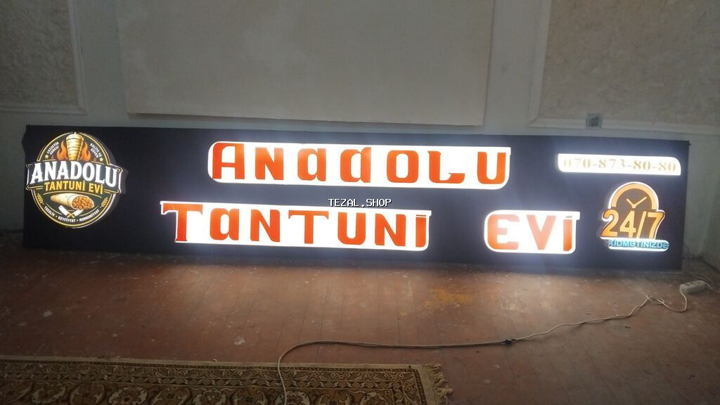Hər növ reklam işləri görəm 055 895 74 74 vaçabda yaza bilərsiz 24/7