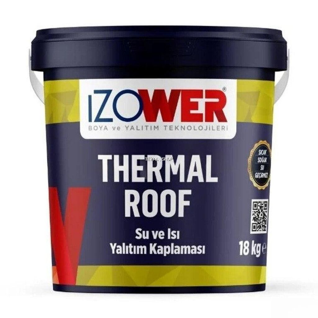 Thermal roof 18kgSu və istilik izolyasiya örtüyü IZOWERTHERMAL ROOF