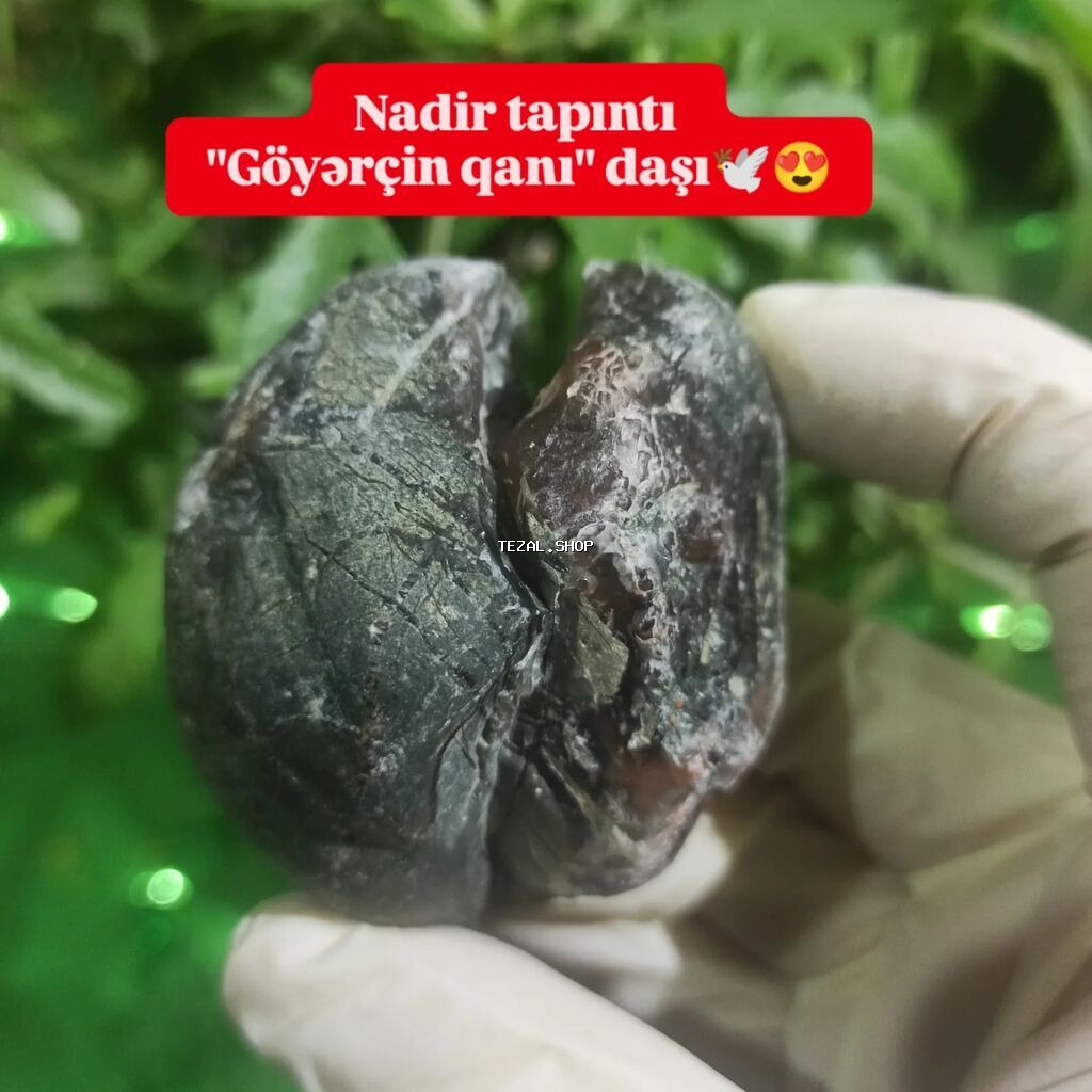 Təbii Göyərçin Qanı Daşı Satılır | Premium Pigeon Blood Original - şəkil 2