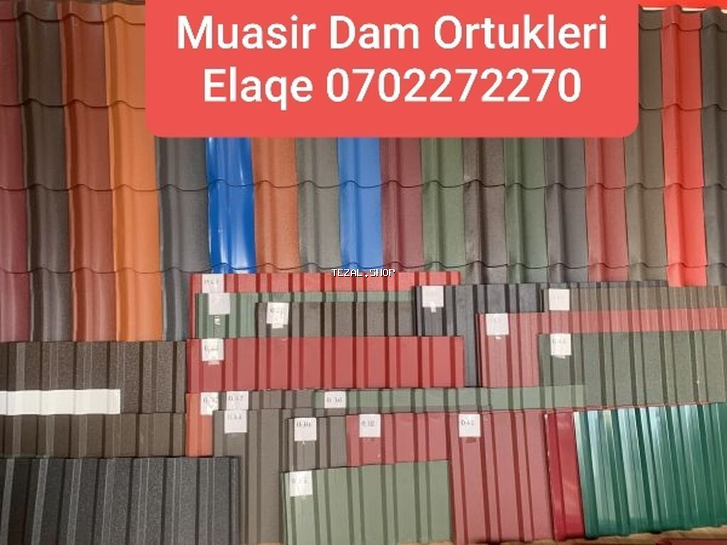 Metal Dam ortuklerin topdan ve perakende satiw merkezi. ve pewakar
