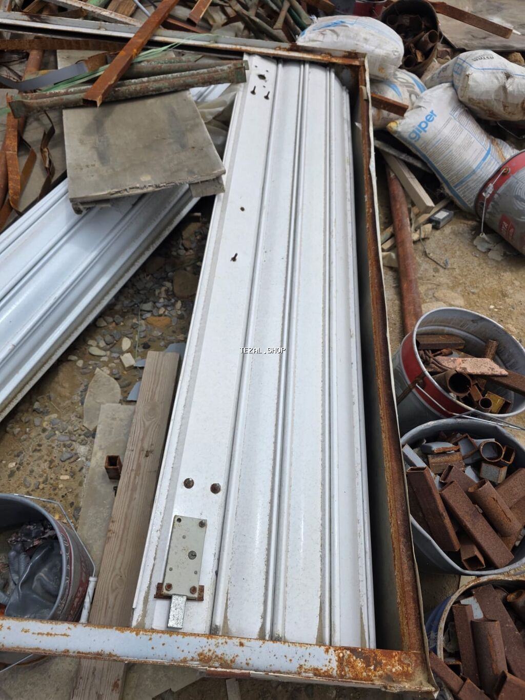 Mağaza vitrinlər, Plastik qapı. pəncərə, 2 tərəfli jalüzlər də var 4 - şəkil 3
