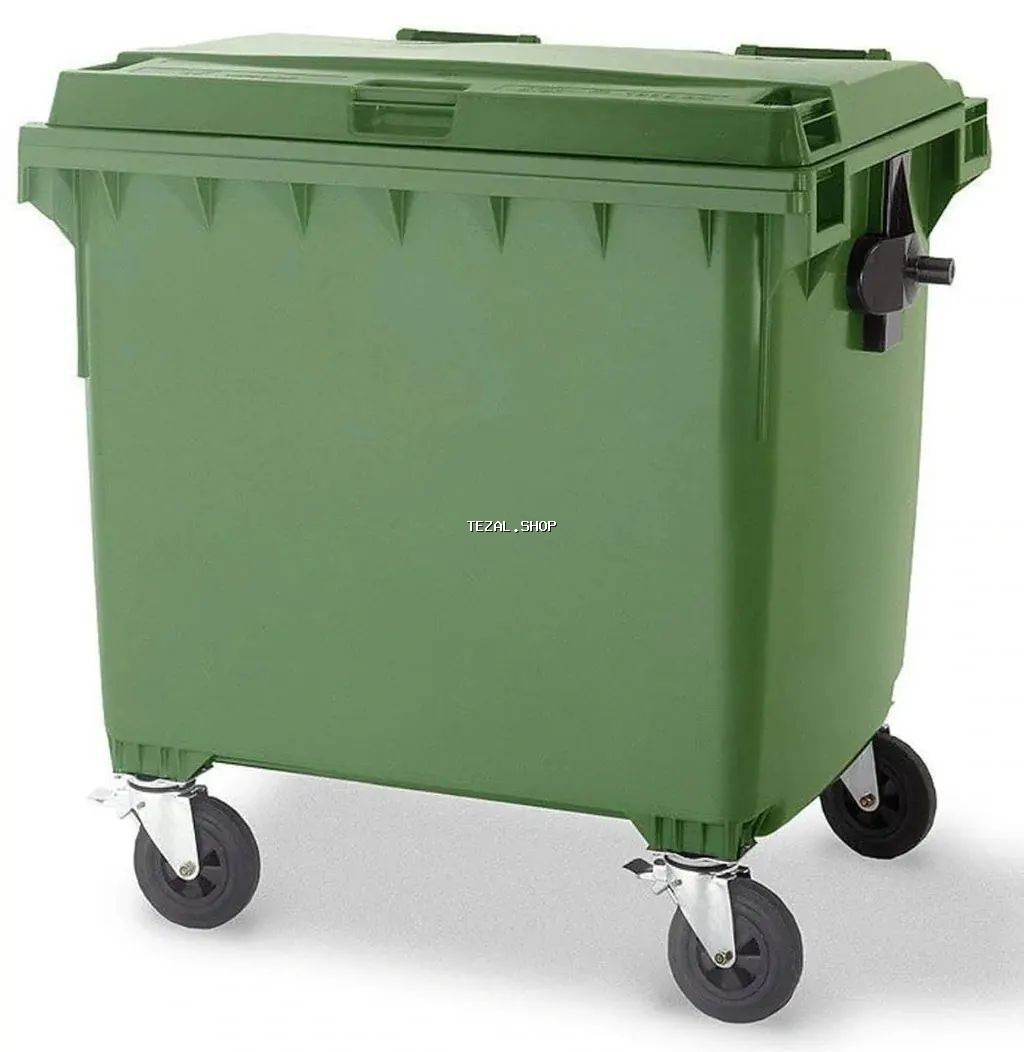 Zibil qabi goodben 1100 litre tekerli qapaqli 1100 litre tekerli