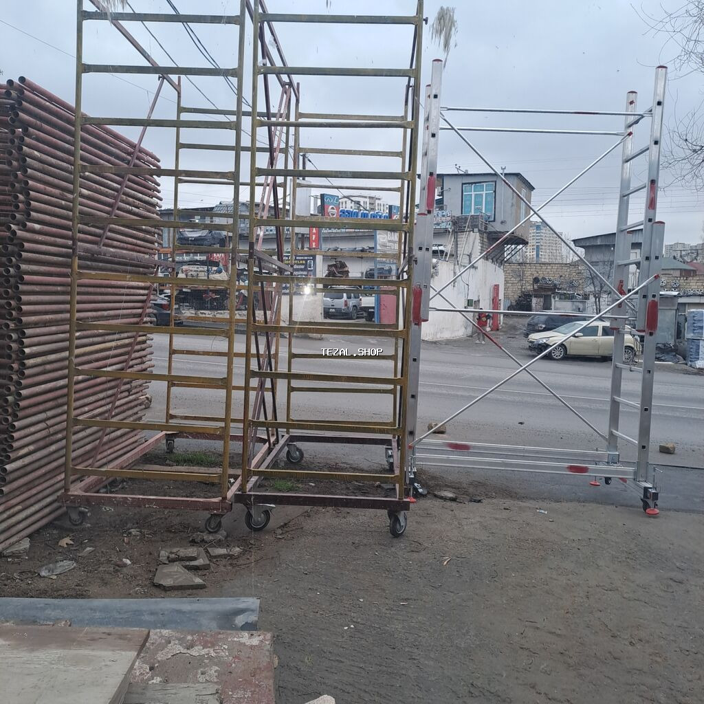 Alminium Tekerli iskele satisi ve icaresi.Magazamizda alminium tekerli - şəkil 5