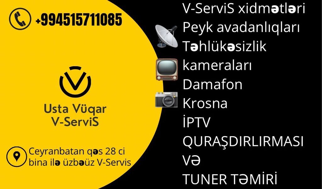 Peyk antenalarının quraşdırılması | Quraşdırılma, Təmir, Tənzimlənmə