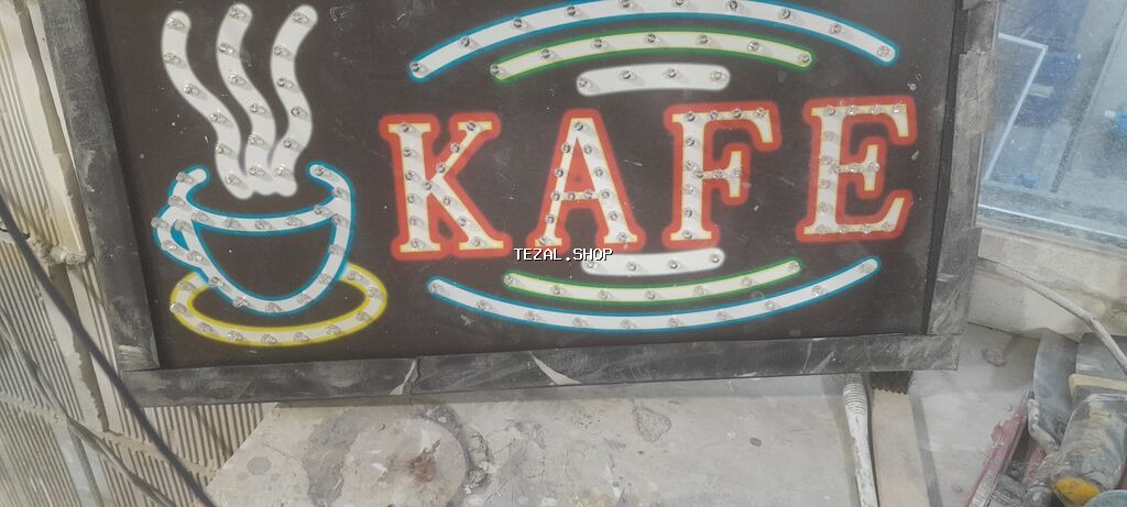 Kafe ve restaran reklam tablosu - şəkil 2