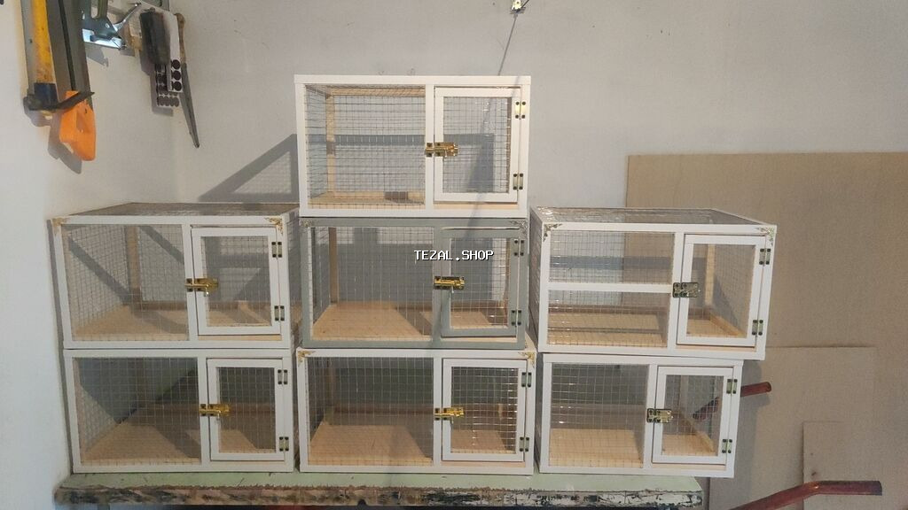 Dovşan,cücə,pişik,hamster,quş ve s kimi ev heyvanlari üçün qəfəsler