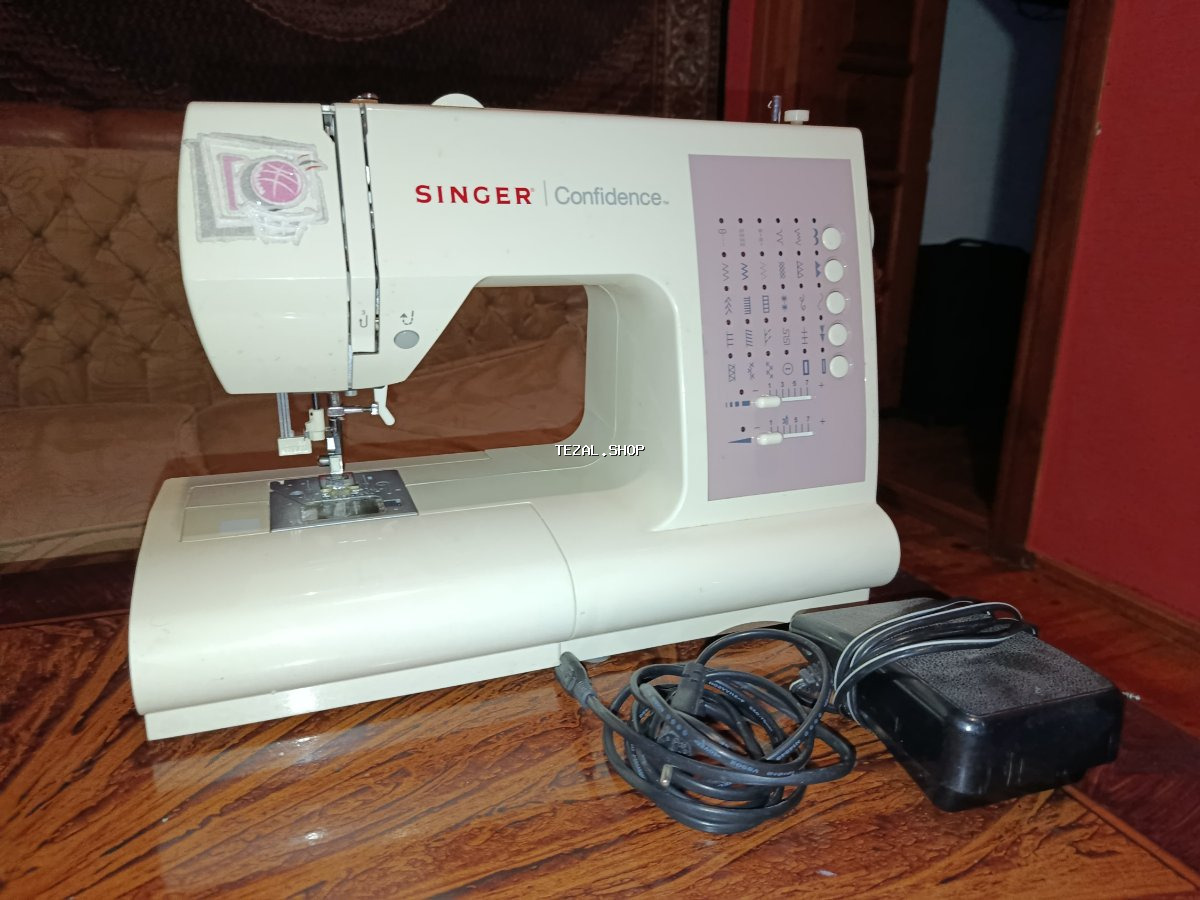 Singer confidence tikiş maşını heç bir problemi yoxdur şəkildəki hərşey yanında veriləcək - şəkil 3