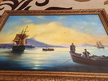 Gəmi Portreti.Çox Gözeldir.Canlı daha da görnüşü daha gözeldir.ölçüsü - şəkil 2