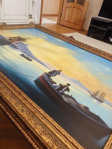 Gəmi Portreti.Çox Gözeldir.Canlı daha da görnüşü daha gözeldir.ölçüsü - şəkil 4