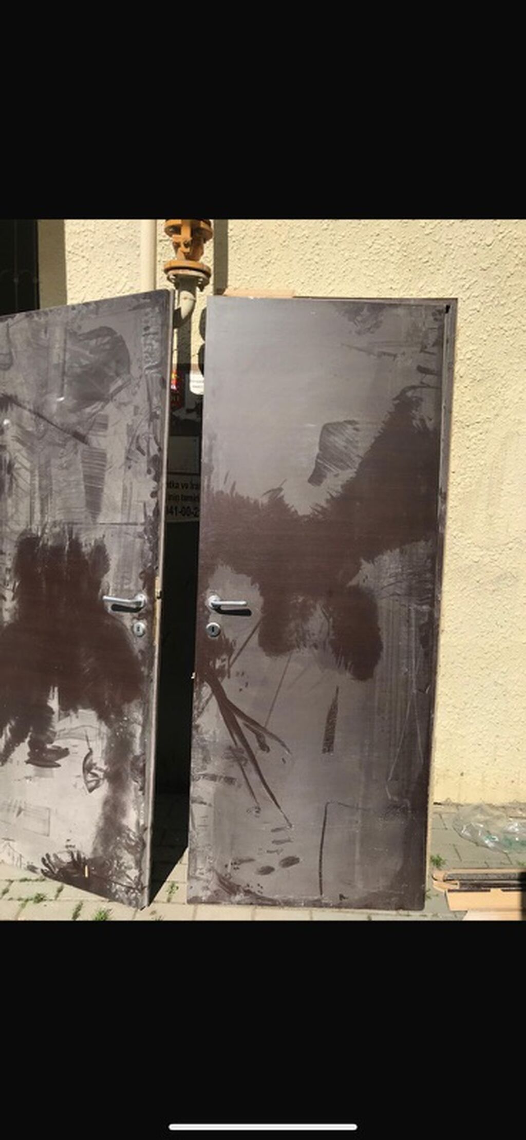 Qapi 2eded 95azn biri Hovsan 5155 leli Metal qapı dəsti -