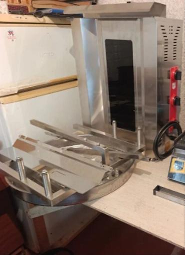 Dönər aparatı elektrik 3 gözlü satılır. Türkiyə istehsalı. Dünya - şəkil 4