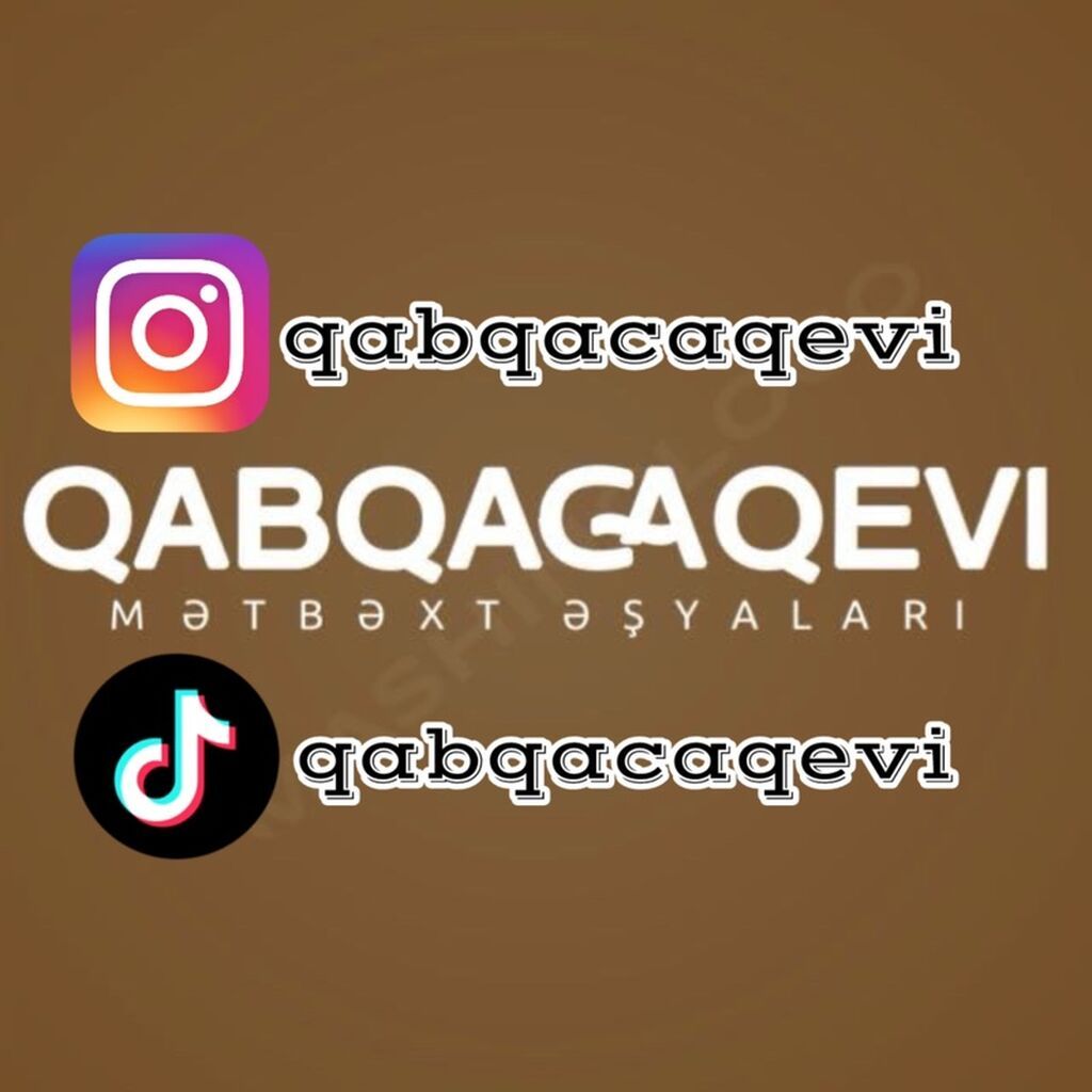QABQAQAEVI – Mətbəx əşyaları - Gündəlik istifadə və təqdimat üçün