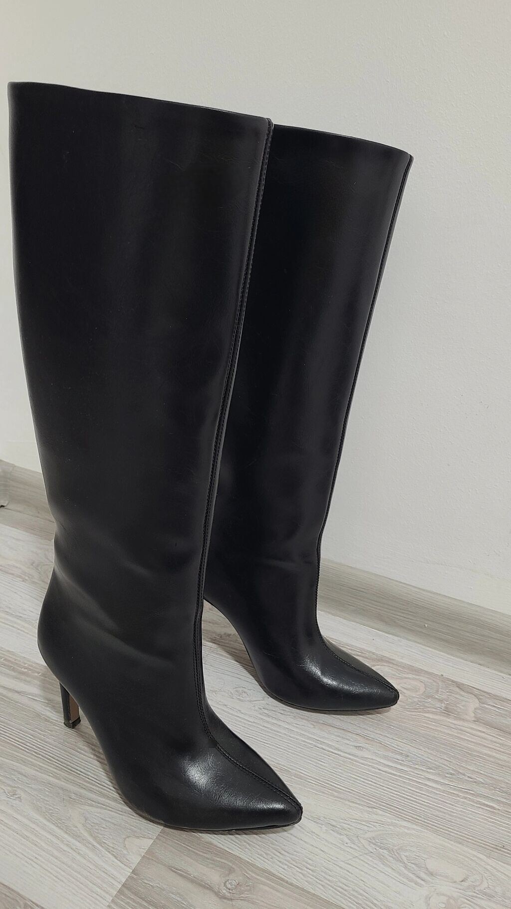 Çəkmə, Ölçü: 39, rəng - Qara, Yeni