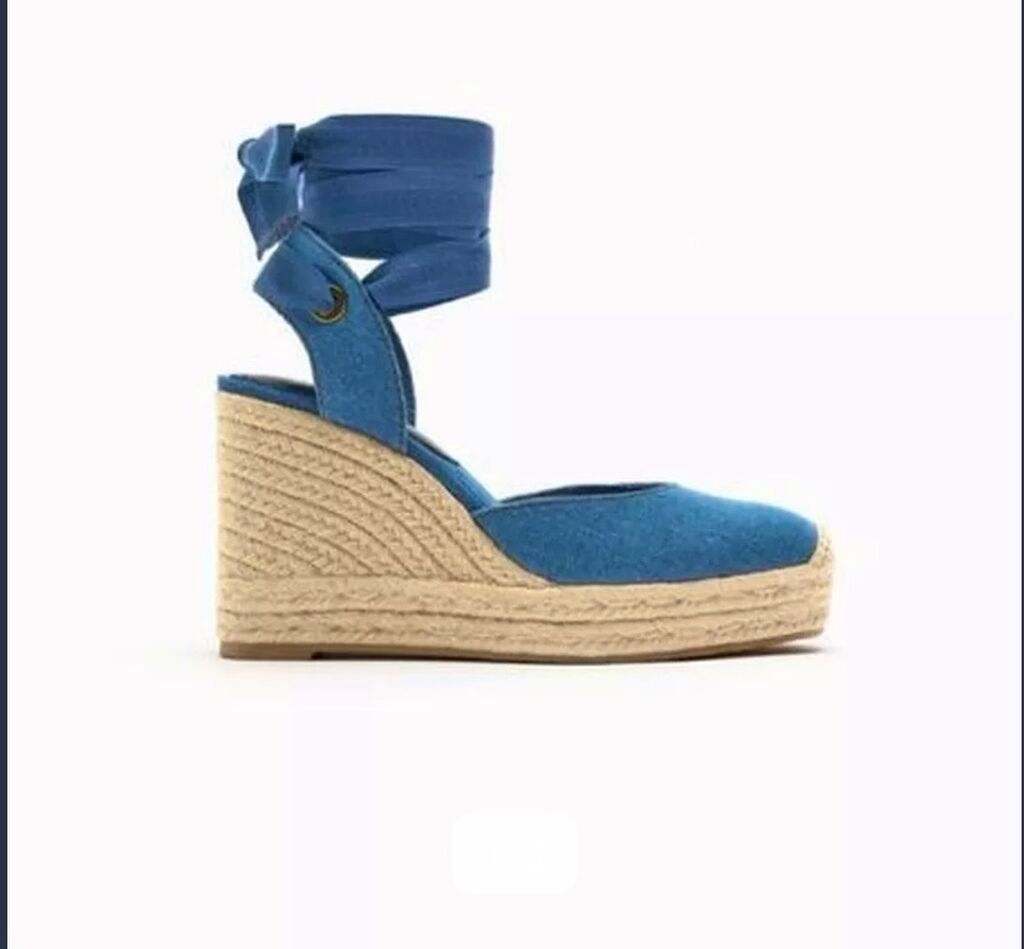 Tuflilər, Zara, Ölçü: 39, rəng - Göy, Yeni