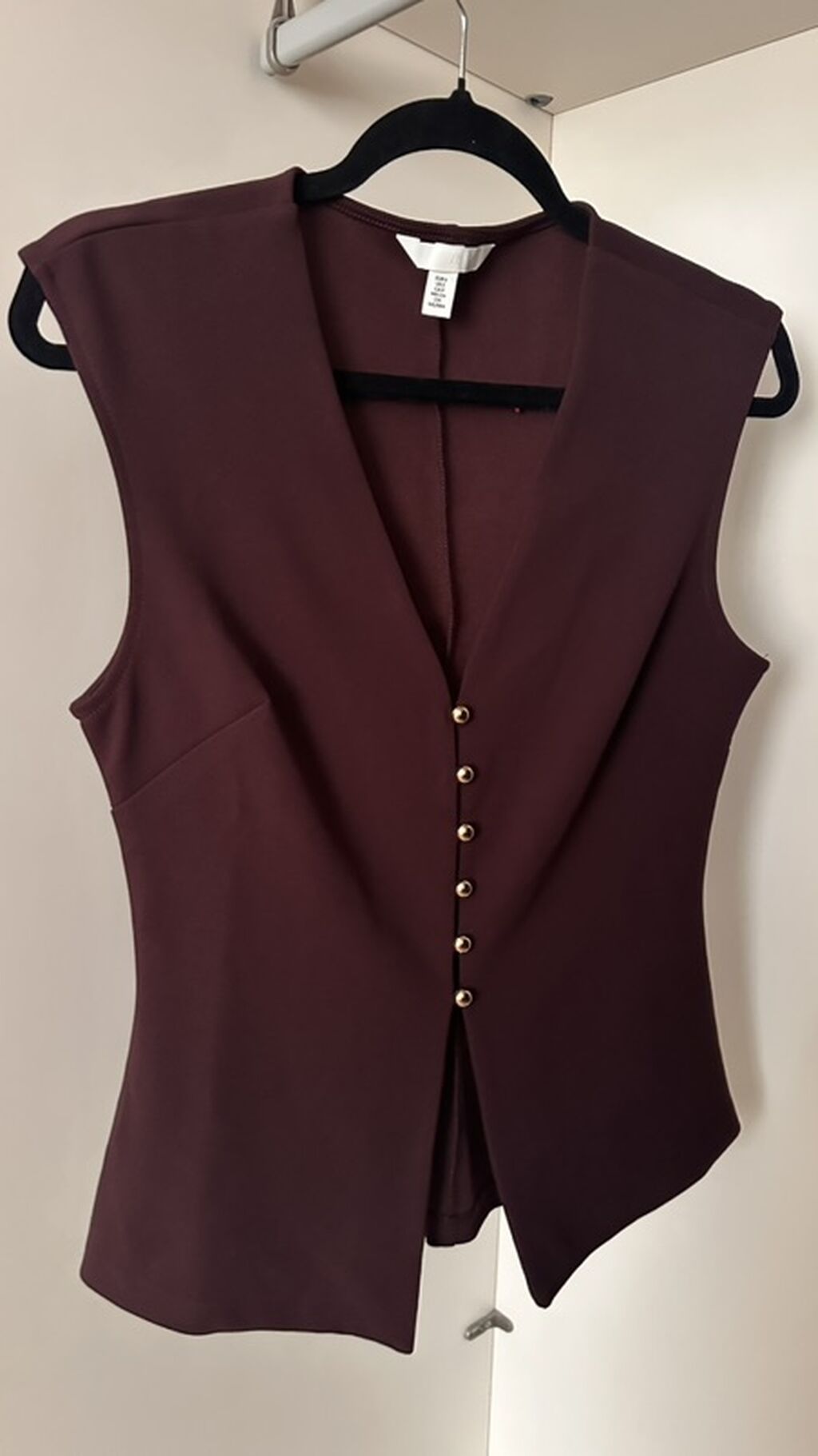 Jilet, H&amp;M, S, rəng - Qəhvəyi