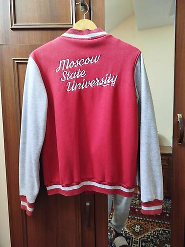 Бомбер MSU (Moscow State University) varsity üslublu jaket - Rəng - şəkil 3