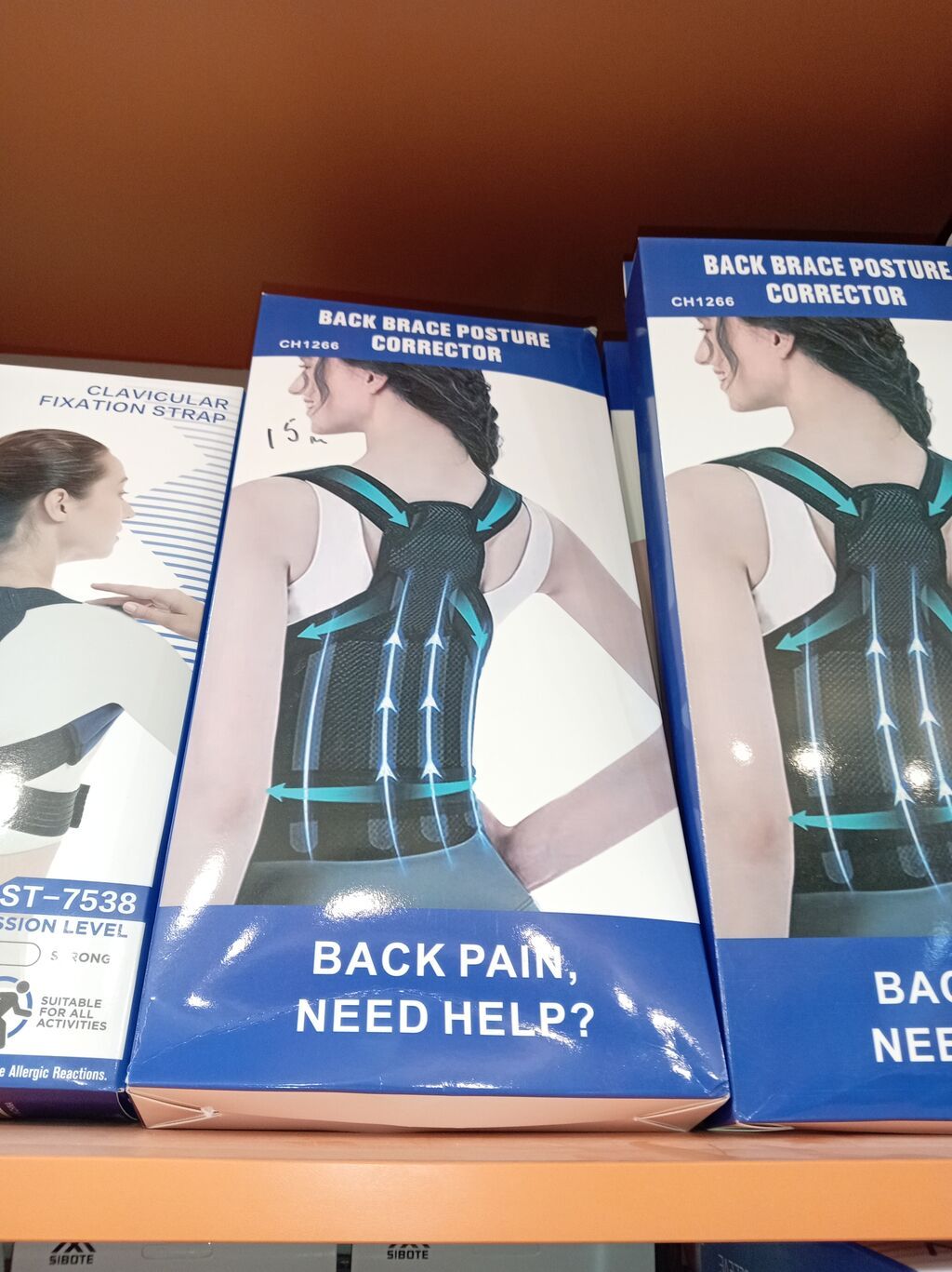Sibote ortopedik dəstək və qoruyucu linyakları 1) Back Brace Posture