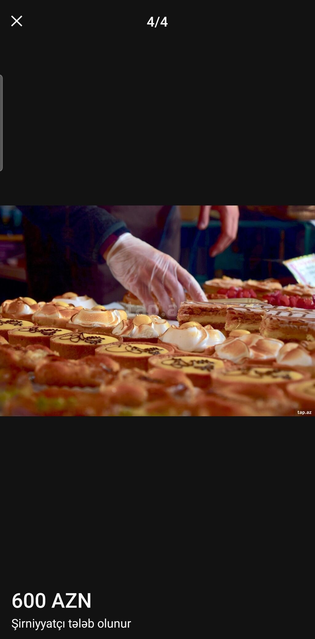 Salam. Yeni Günəşli qəsəbəsində şirniyyat yerinə Şirniyyatçı teleb