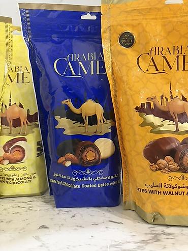 Arabian Camel şokoladlı xurma assortmenti Dubai Arabian Camel - şəkil 3