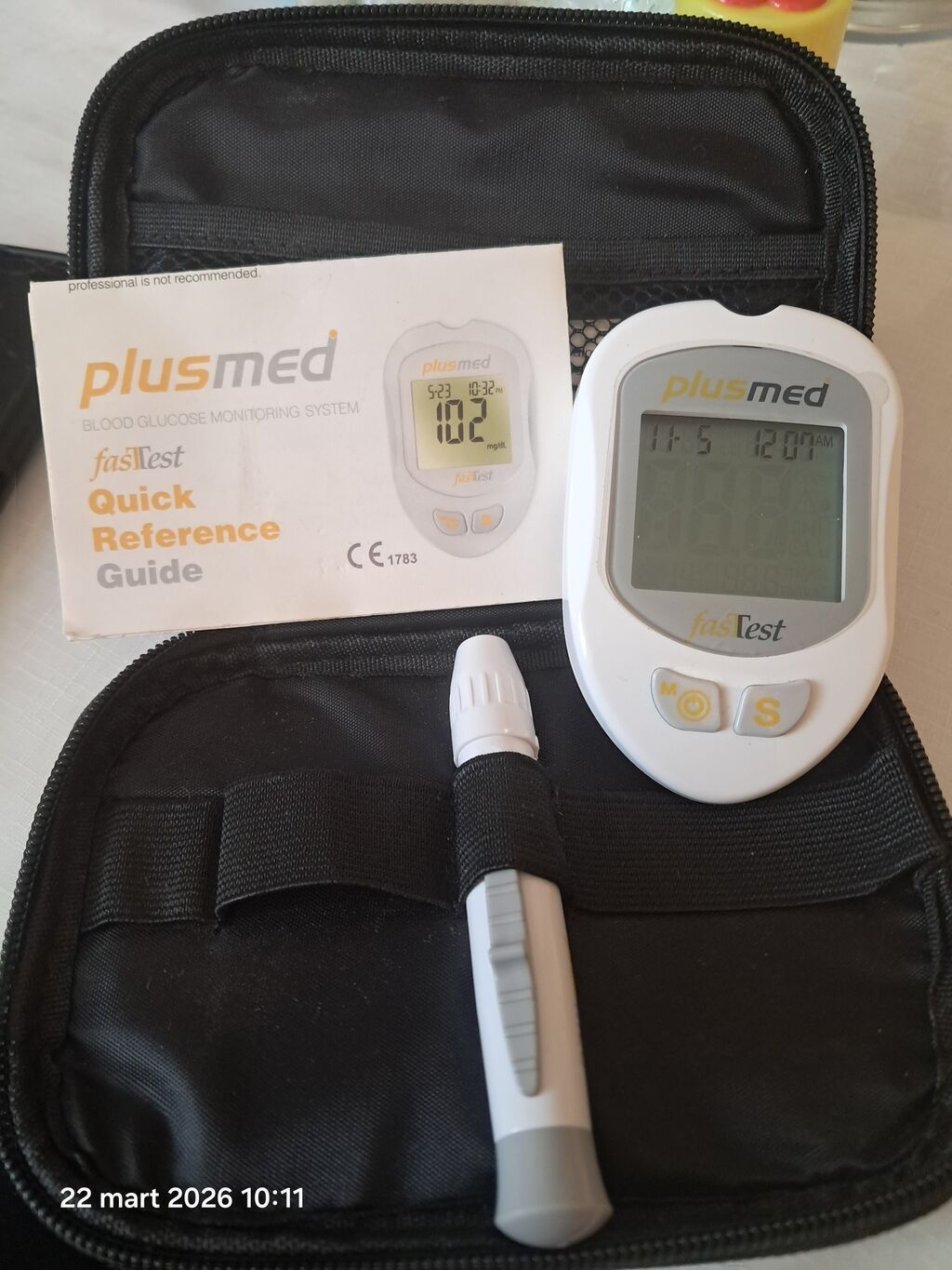 Plusmed fasTest qan qlükoza ölçmə sistemi - Model: Plusmed fasTest