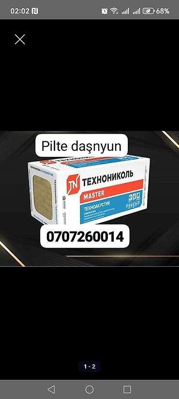 Texnonikol MASTER – daş yunu izolyasiya lövhələri Məhsul növü: - - şəkil 3