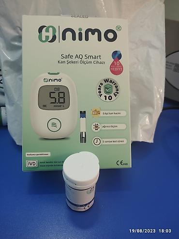 Şəkər ölüçən aparat təzə Nino şirkəti istifadə edilməyib öz qutusunda - şəkil 2