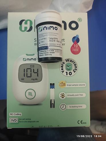 Şəkər ölüçən aparat təzə Nino şirkəti istifadə edilməyib öz qutusunda - şəkil 3