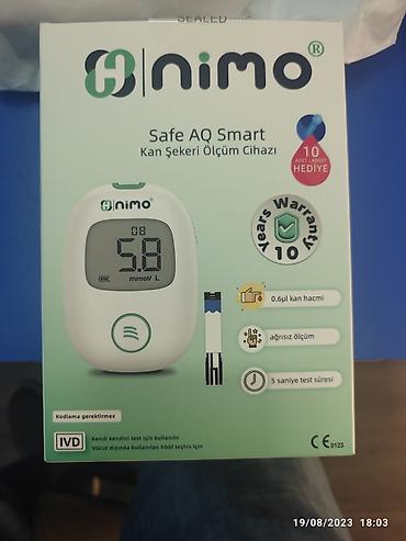 Şəkər ölüçən aparat təzə Nino şirkəti istifadə edilməyib öz qutusunda - şəkil 4