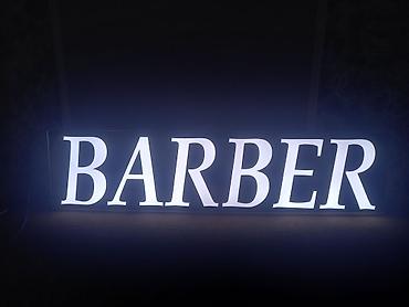 Barber reklamı.Yenidir.Orqsteklo (plastik) material ilə - şəkil 3
