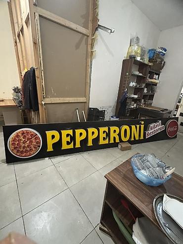 Məhsul: “PEPPERONI” restoran lövhəsi Uzunluğu 5 m kimi - Tip: Xarici - şəkil 2