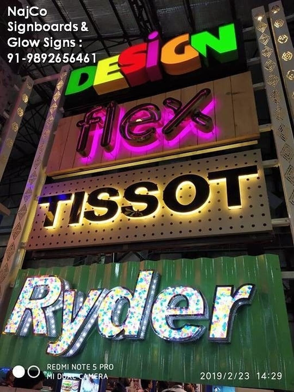 🔹️Neon işıqlar 🔹️Qabarıq ( işıqlı,işıqsız) hərflər 🔹️Light box