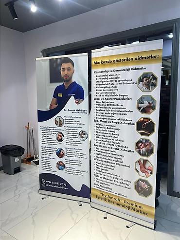 Roll-up bannerlar və reklam panelləri hazırlığı Təklif olunan məhsul - şəkil 3