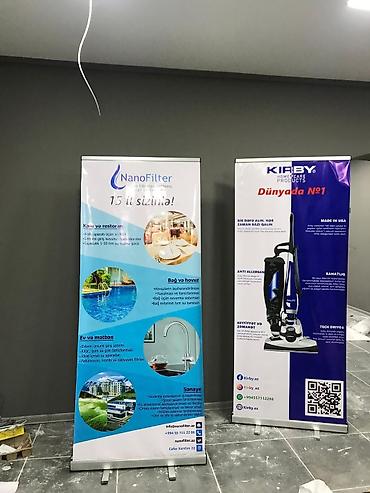 Roll-up bannerlar və reklam panelləri hazırlığı Təklif olunan məhsul - şəkil 2