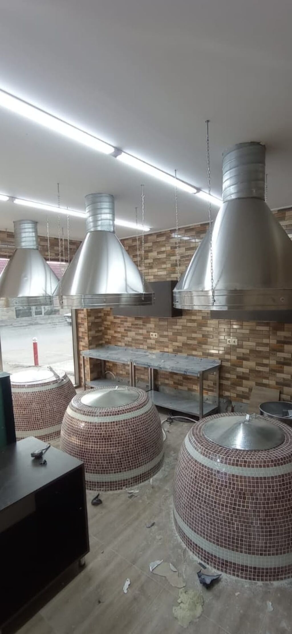 Təndir üçün sənaye tipli havalandırma sistemləri – istehsal və